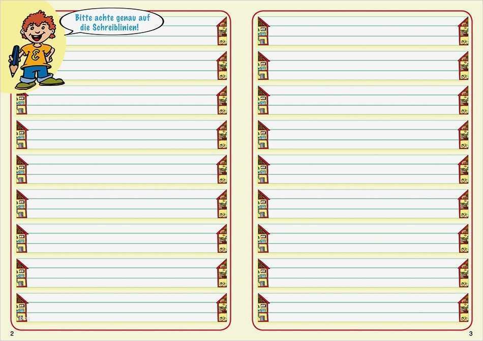 1 Klasse Schreiben Lernen Vorlagen Hübsch Elbi Schulheft Schreibheft Schreiben Lernen Abc Lernen