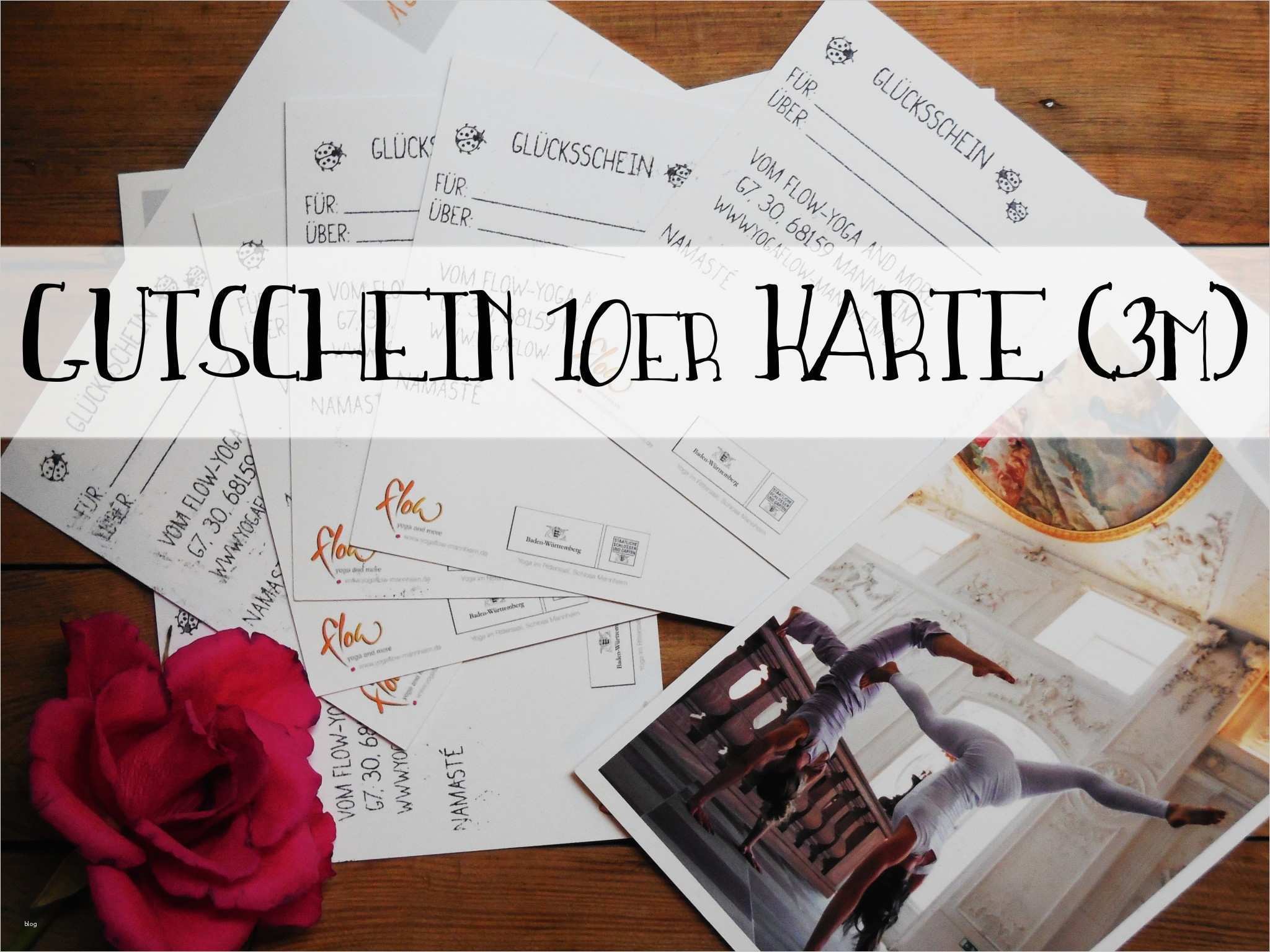 10er Karte Vorlage Inspiration Gutschein über Eine 10er Karte 3 Monate Gültig Flow