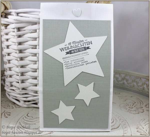 15 Min Weihnachten In Der Tüte Vorlage Genial 15 Minuten Weihnachten Mit Stern Birgit S Blog