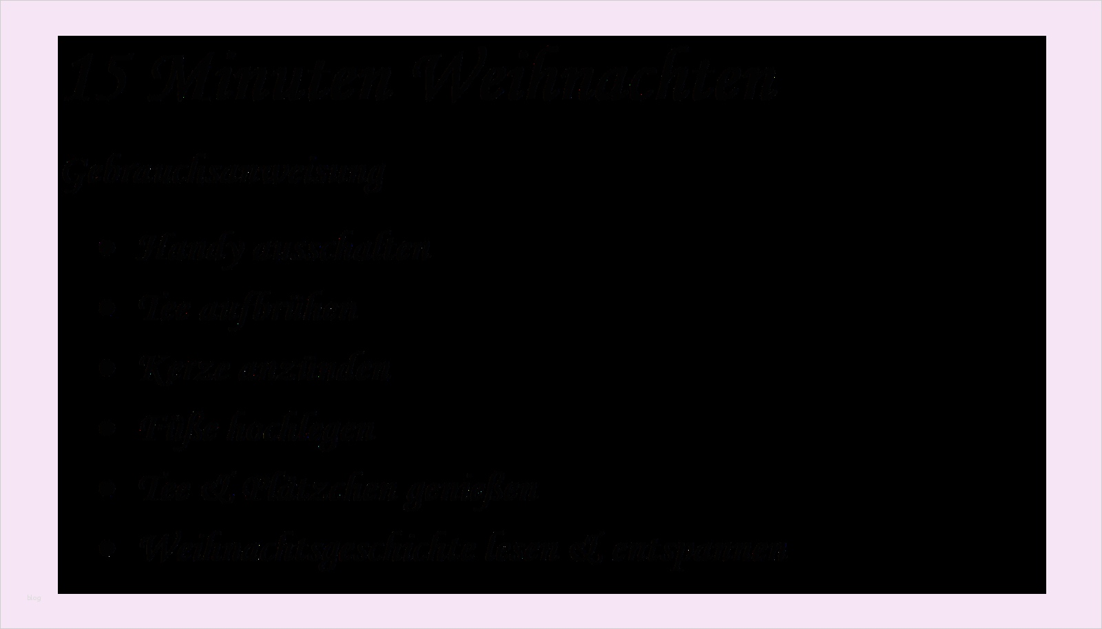 15 Min Weihnachten In Der Tüte Vorlage Schön Libellchen 15 Minuten Weihnachten