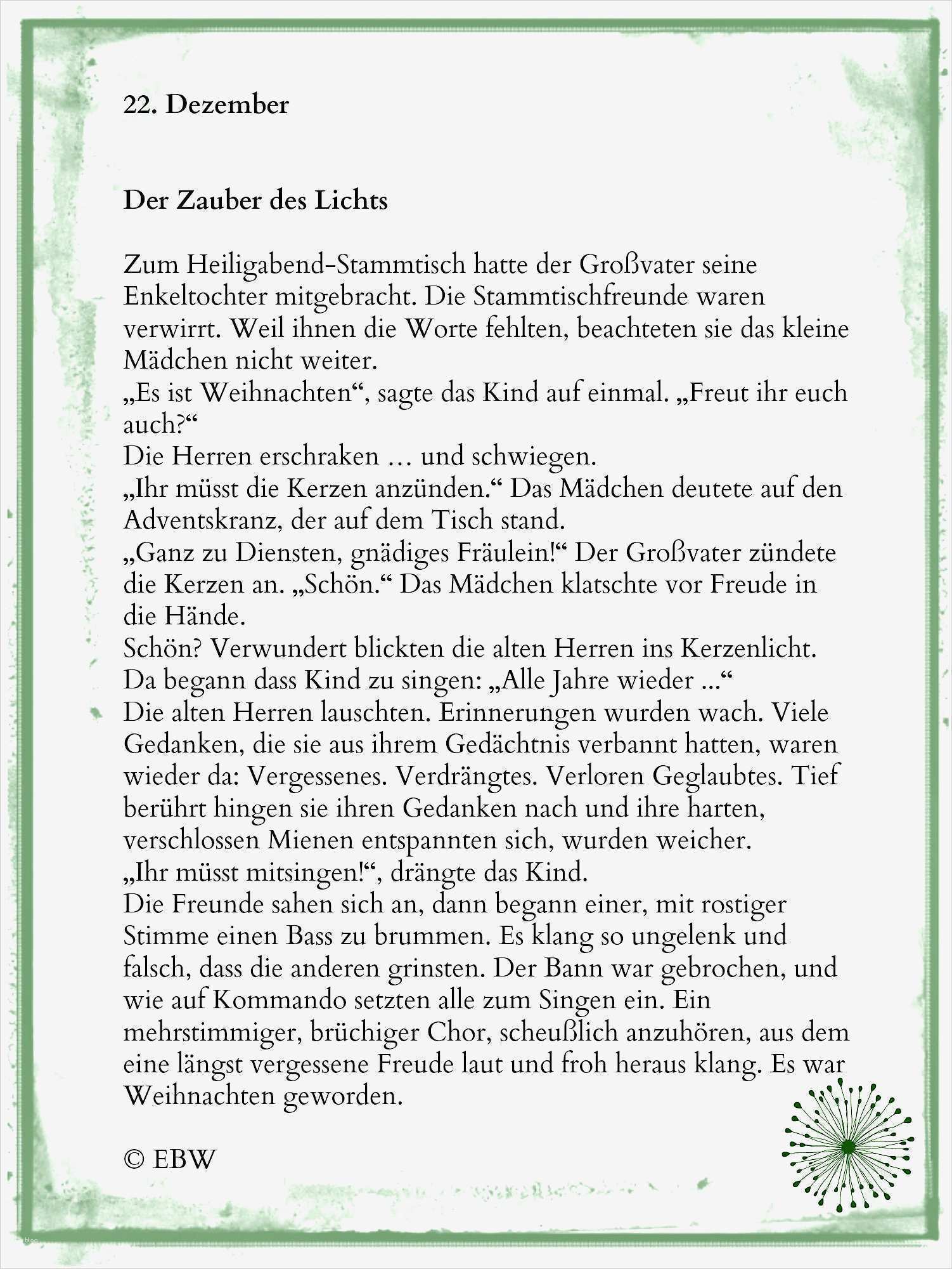 15 Minuten Weihnachten Vorlage Zum Ausdrucken Neu Festlichkeit – 22 Dezember