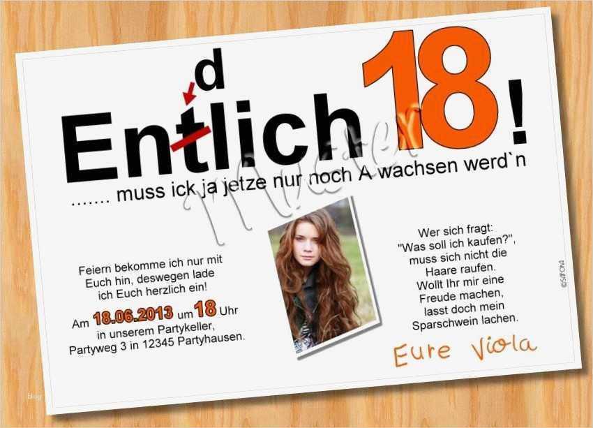 18 Geburtstag Einladung Vorlage Erstaunlich Einladung 18 Geburtstag