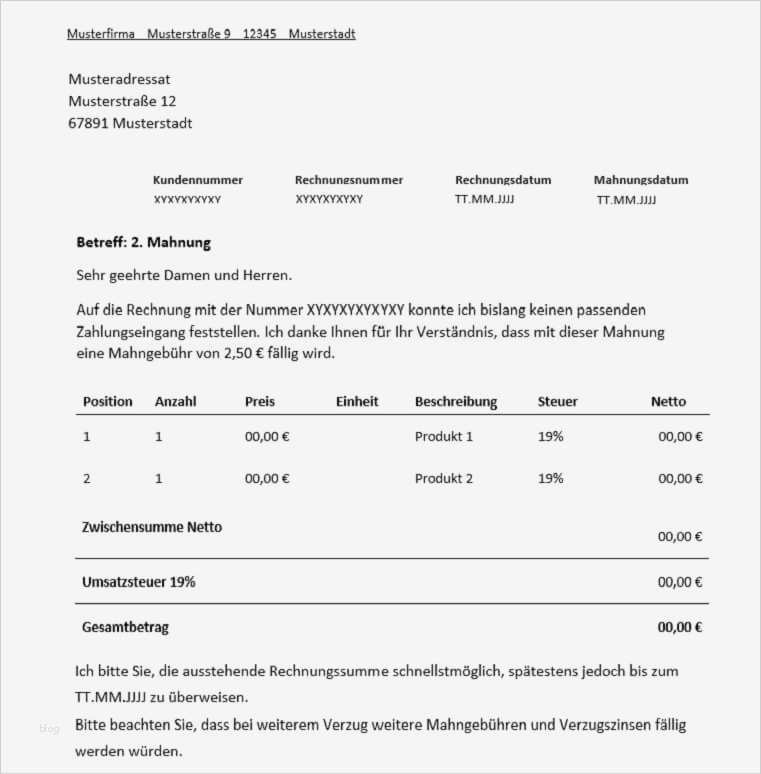 2 Mahnung Vorlage Gut 2 Mahnung Für Freiberufler Vorlage & Muster
