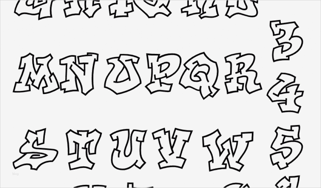 3d Buchstaben Vorlage Zum Ausdrucken Cool Buchstaben Graffiti Vorlagen