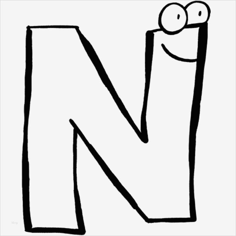 3d Buchstaben Vorlage Zum Ausdrucken Elegant Ausmalbild Buchstaben Lernen Buchstabe N Kostenlos Ausdrucken