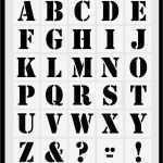 3d Buchstaben Vorlagen Gut Abc Schriftschablonen Set 30 Einzelne Schablonen