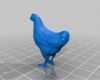 3d Drucker Stl Vorlagen Wunderbar Chicken Skyrim by Dejavuus Thingiverse