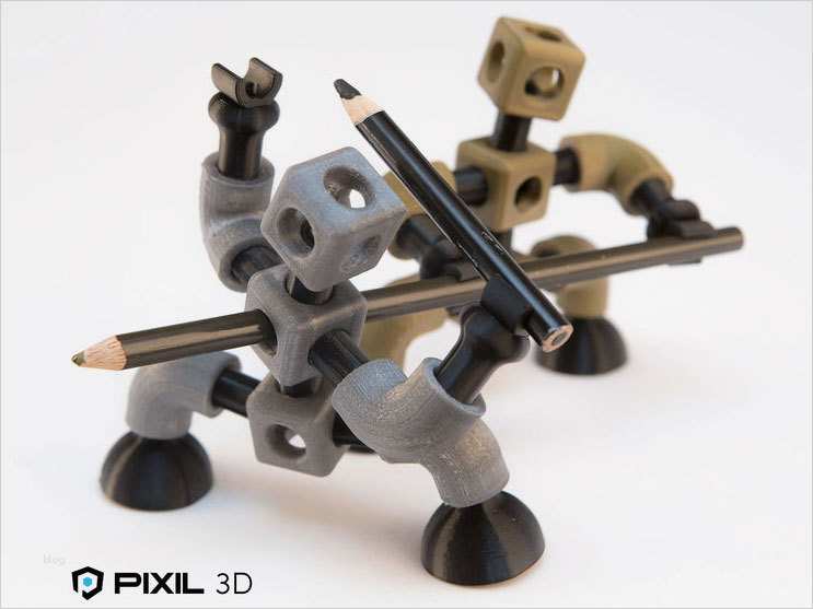 3d Drucker Vorlagen Kostenlos Download Erstaunlich 3d Vorlage Pixil Bits Download Chip