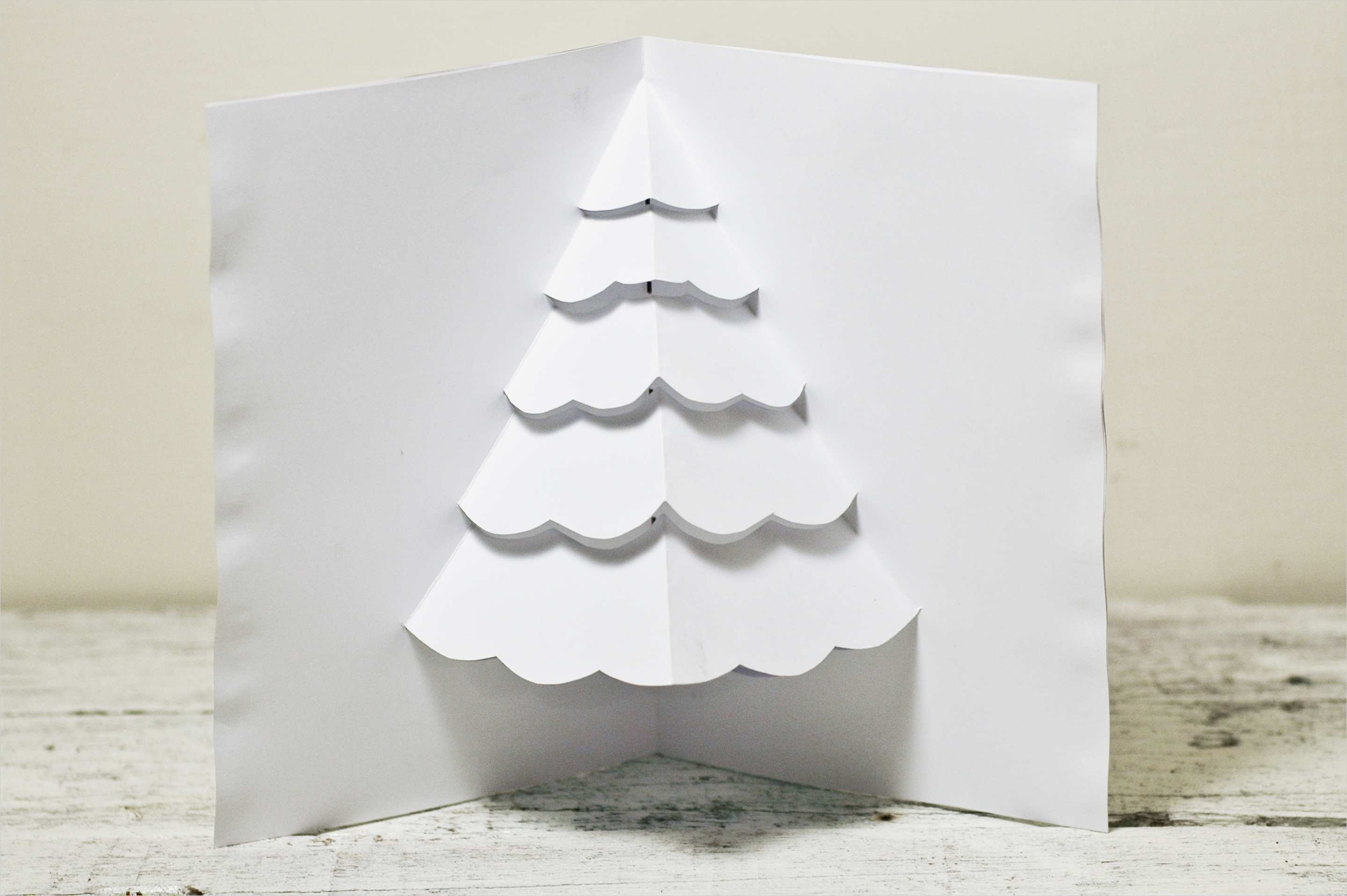 3d Karten Basteln Vorlagen Hübsch Eine Popup Karte Für Einen Weihnachtsbaum Basteln – Wikihow