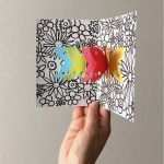 3d Karten Vorlagen Zum Ausdrucken Wunderbar Schaeresteipapier Schmetterlinge Auf Der Blumenwiese