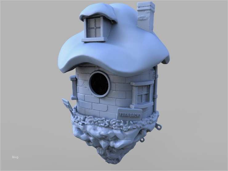 3D Vorlage Zwergenvogelhaus Download CHIP