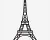 3d Stift Eiffelturm Vorlage Genial Eiffel tower Stencil Clipart Best