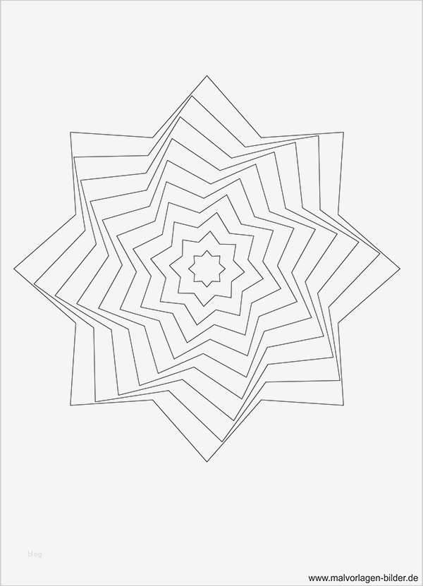 3d Vorlagen Zum Drucken Schönste 3d Stern Gratis Ausmalbild