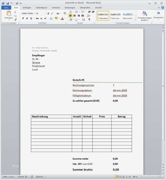 6 3 5 Methode Vorlage Einzigartig Beste Gutschrift Mustervorlage Ideen Bilder Für Das
