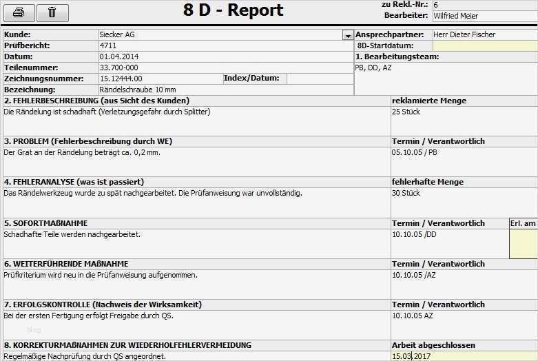 8d Report Vorlage Xls Erstaunlich Read Book D Report Nach Vda Zum Kunden Awf Pdf Read