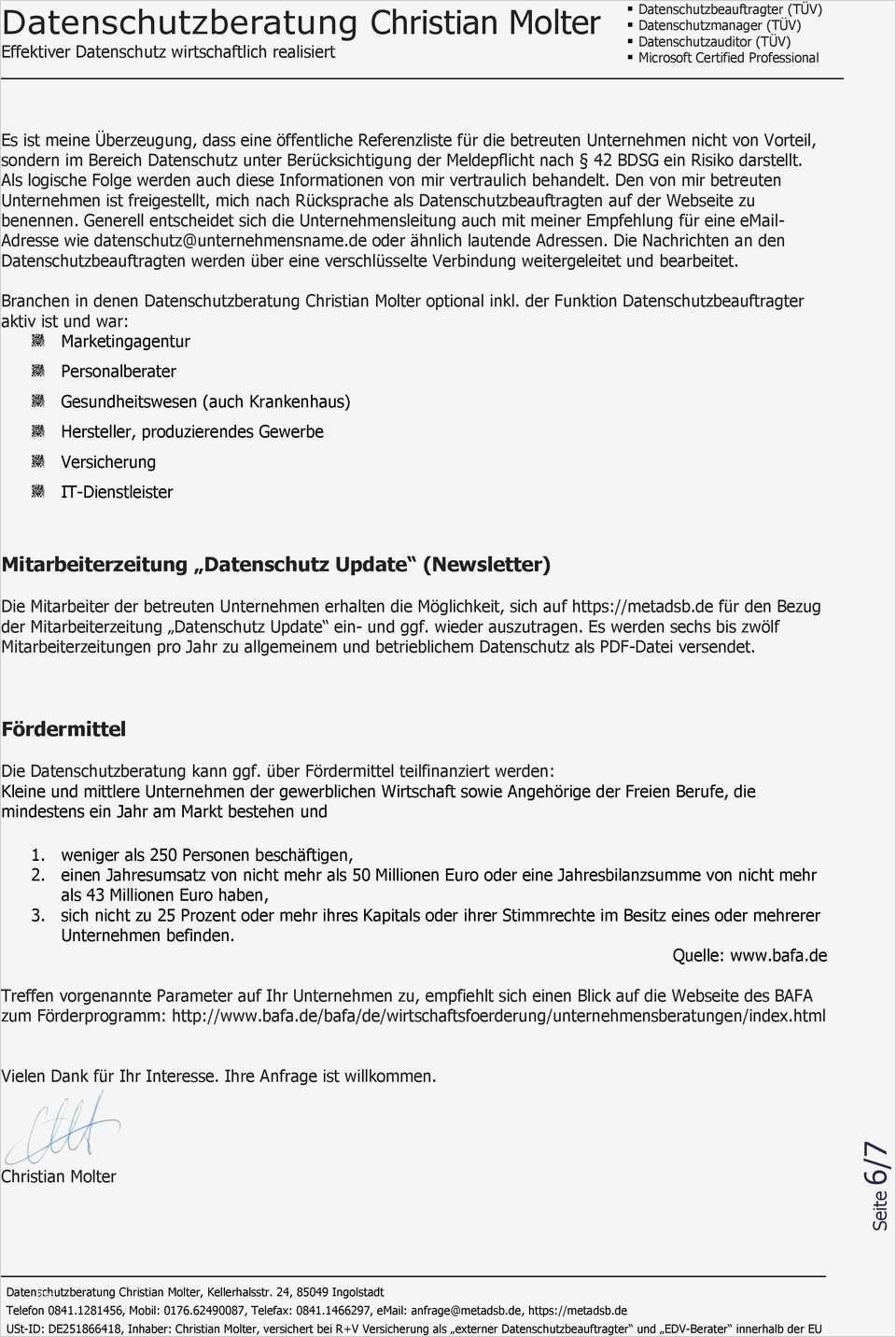 25 Best Of Abberufung Datenschutzbeauftragter Vorlage Foto 2 sie wird teilweise auch als internes verfahrensverzeichnis