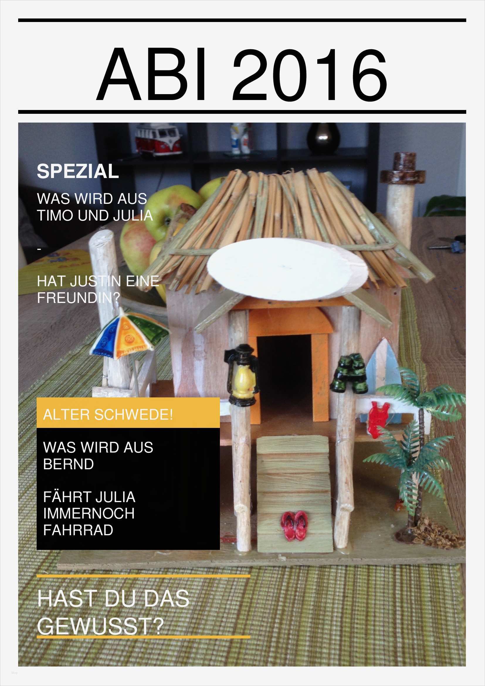 Abibuch Vorlage Erstaunlich Zeitschriften Abi Zeitung Von Chris