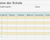 Abitur Lernplan Vorlage Elegant Stundenplan Für Eine Unterrichtswoche