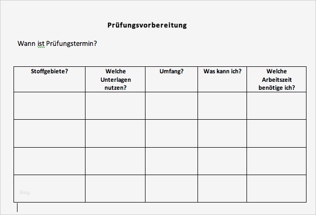 Abitur Lernplan Vorlage Großartig 6 30 Tage Lernplan Einen Lernplan Erstellen