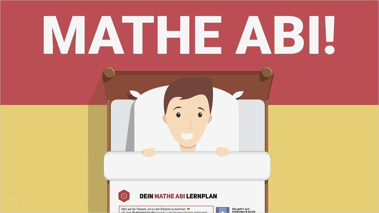 Abitur Lernplan Vorlage Hübsch Dein Lernplan Fürs Mathe Abitur 2018 Kein Stress Im Abi