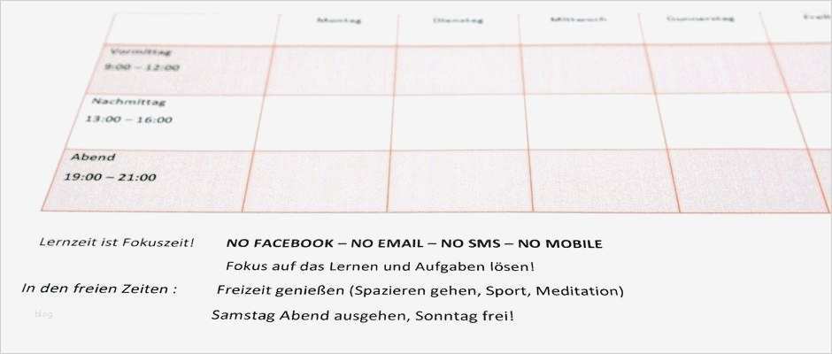 Abitur Lernplan Vorlage Schönste Fantastisch Schüler Lernplan Vorlage Galerie