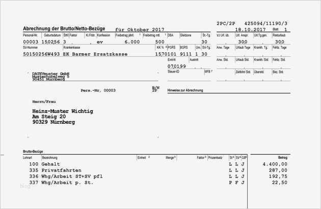 Abrechnung Der Brutto Netto Bezüge Vorlage Erstaunlich Lohnzettel K Ein Blatt Mit Sieben Siegeln so Lesen Und