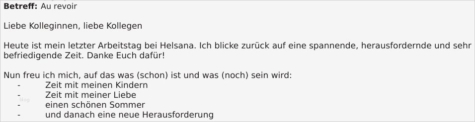 Abschiedsmail Firma Vorlage Best Of Quo Vadis