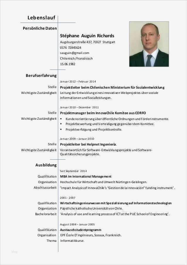 Abschlussarbeit Vorlage Fabelhaft Lebenslauf Stéphane Auguin Richards