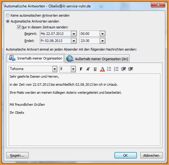 Abwesenheitsnotiz Vorlage Fabelhaft 6 Abwesenheitsnotiz Outlook 2016