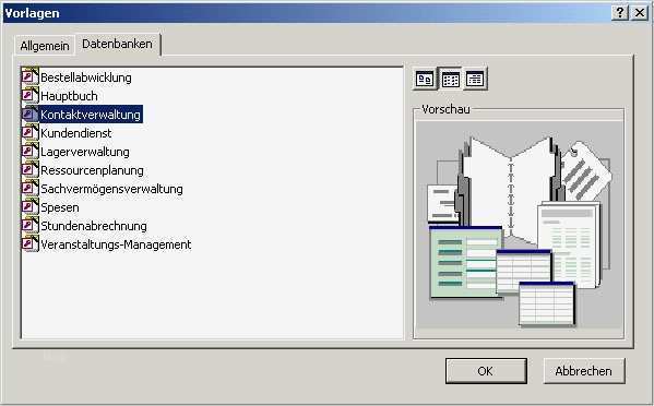 Access Datenbank Vorlagen Rechnungen Großartig Access 2002 1 3 1 Beispiel 6 Anlegen Einer Adress