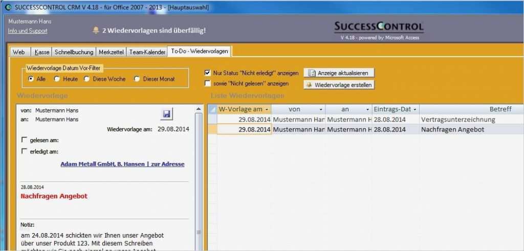 Access Vorlagen Kundenverwaltung Einzigartig Aufgabenverwaltung Access Microsoft Access Vorlagen