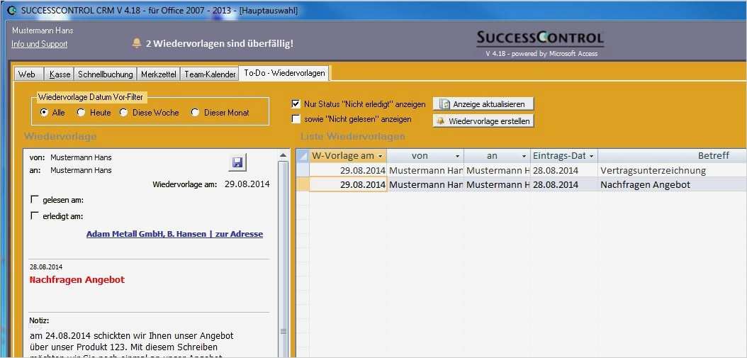 Access Vorlagen Kundenverwaltung Einzigartig Aufgabenverwaltung Access Microsoft Access Vorlagen