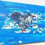 Acrylbilder Vorlagen Für Anfänger Wunderbar Herz Acryl Malen Für Anfänger Heart Acrylic Painting