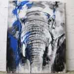 Acrylmalerei Vorlagen Angenehm Kunstdruck Nashorn Rhino „ E Of the Big Five” — atelier