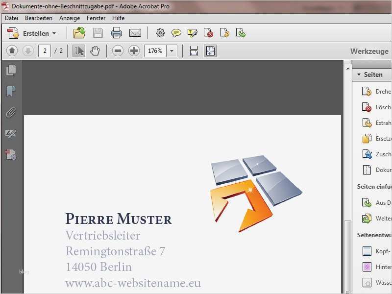 Adobe Indesign Vorlagen Erstaunlich Indesign Beschnittzugabe – Visitenkarten Indesign