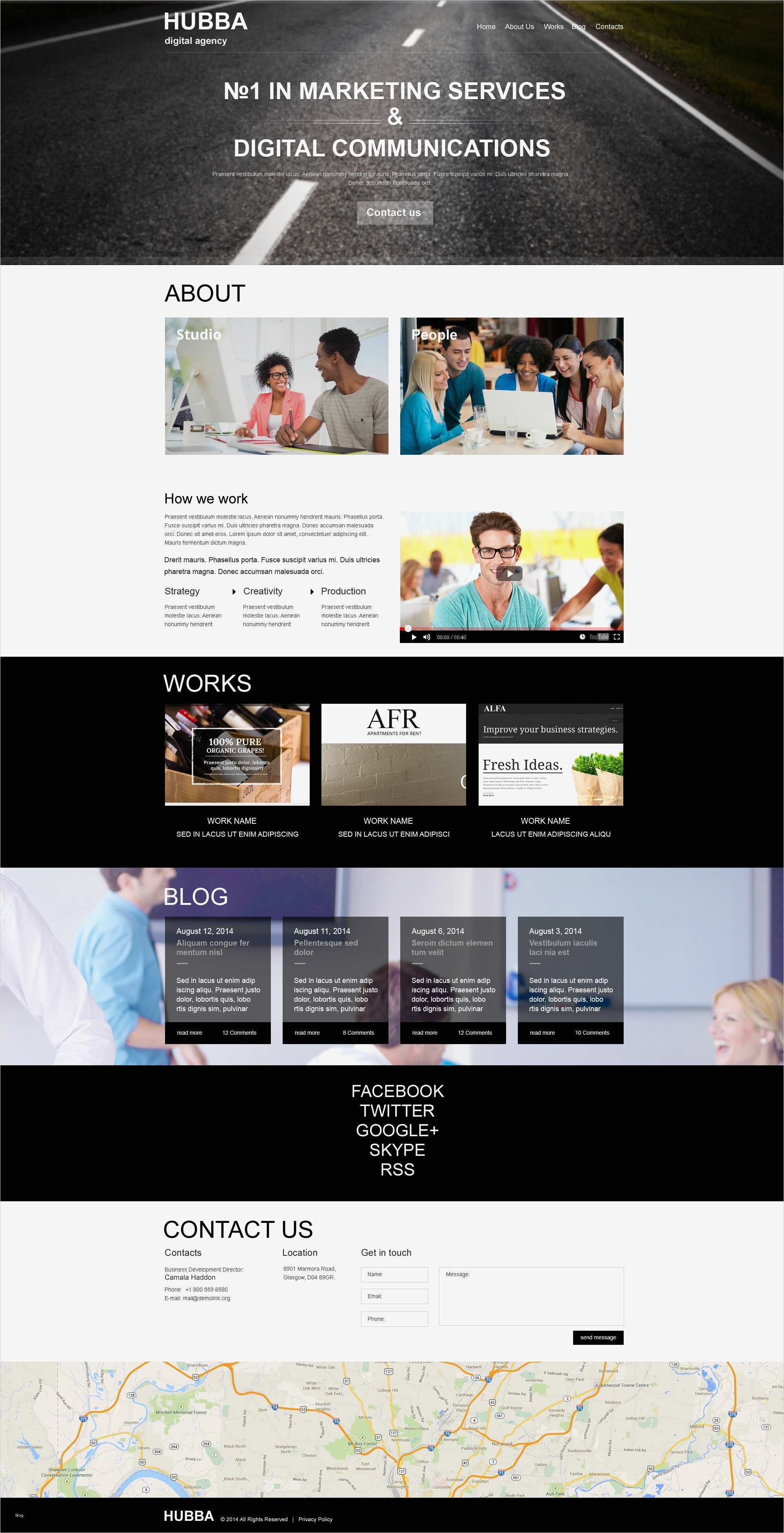 Adobe Muse Vorlagen Großartig Muse Template Für Marketing Agentur