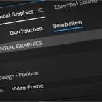 Adobe Premiere Vorlagen Bewundernswert Tutorial Zum Essential Graphics Panel In Adobe Premiere