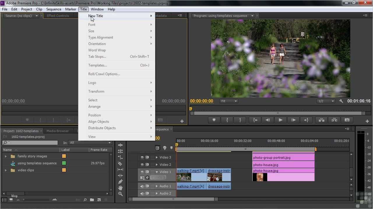 Adobe Premiere Vorlagen Erstaunlich Charmant Premiere Pro Titelvorlagen Galerie Entry Level