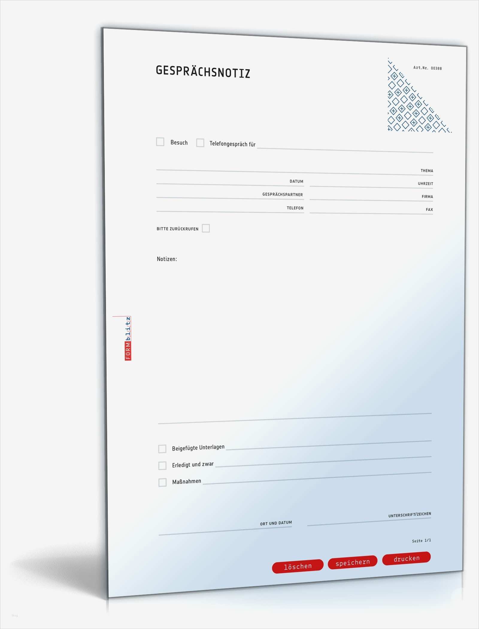 Adressänderung Vorlage Pdf Wunderbar Gesprächsnotiz