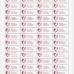 Adressaufkleber Drucken Vorlage Luxus Rückversand Etiketten