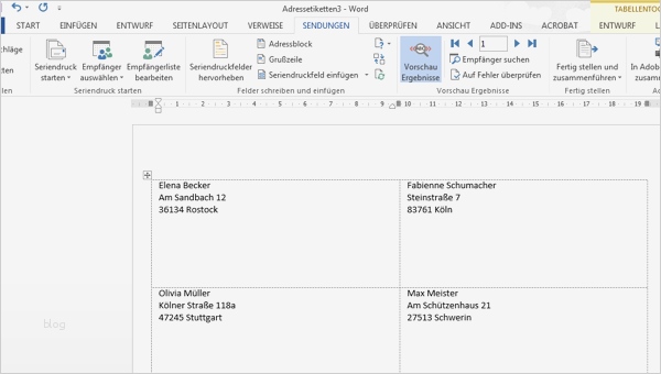 Adressetiketten Vorlage Elegant Excel Etiketten Erstellen Chip