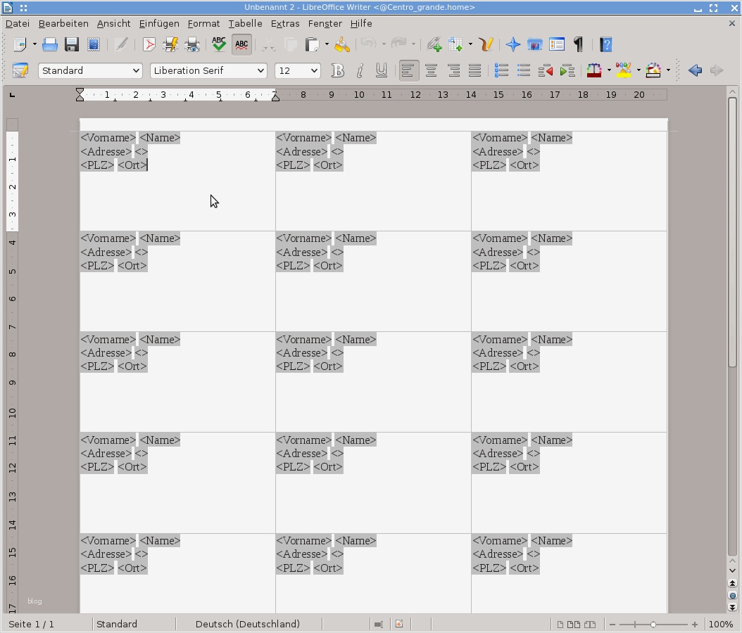 Adressetiketten Vorlage Wunderbar Adressetiketten Libre Fice – Bulloz