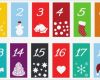 Adventskalender Basteln Vorlagen Kostenlos Bewundernswert Adventskalender Basteln Ideen &amp; Tipps