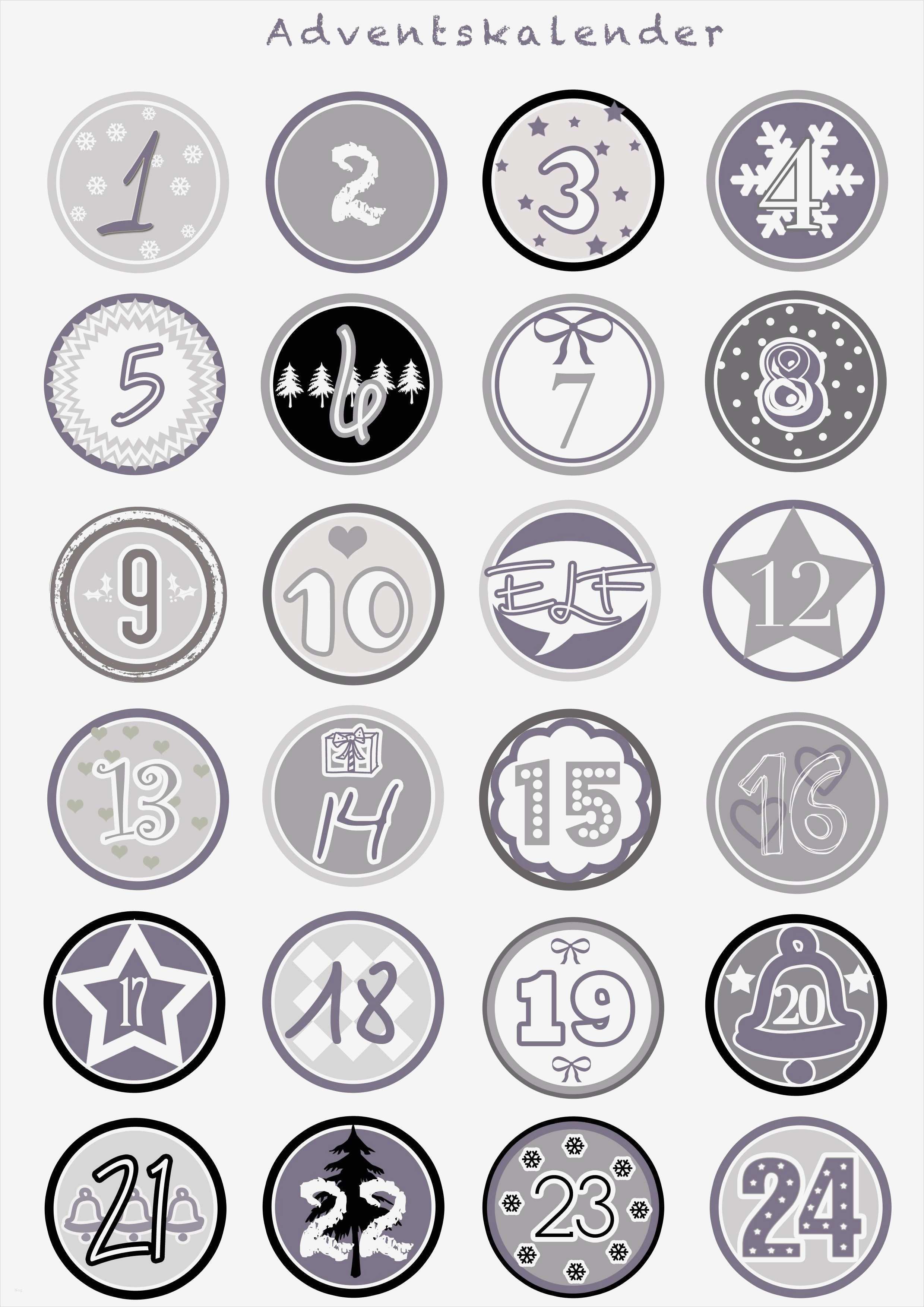 Adventskalender Basteln Vorlagen Kostenlos Schönste Diy Freebies Adventskalenderzahlen Zum Download