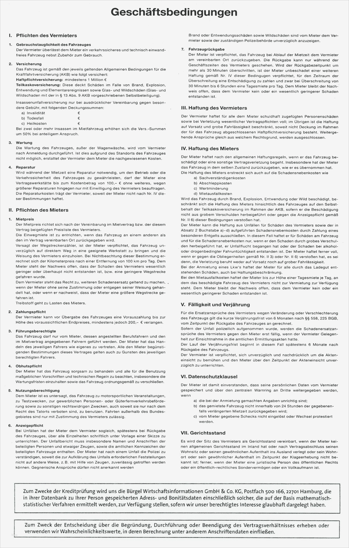 Agb Vorlage Gut Langzeitmieten Vom Autoverleih Sammüller