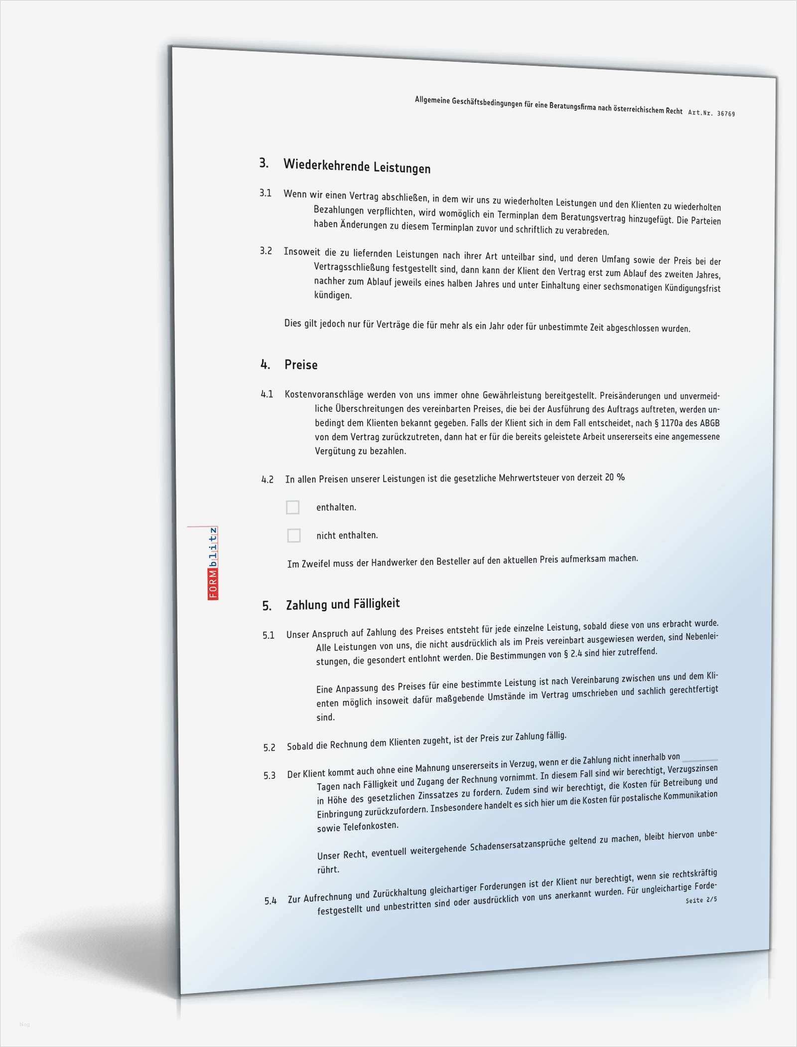 Agb Vorlage Inspiration Agb Für Eine Beratungsfirma Muster Vorlage Zum Download