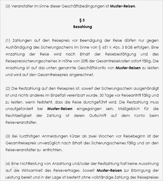 Agb Vorlage Kostenlos Bewundernswert Agb Muster Für Reiseveranstalter Zum Download