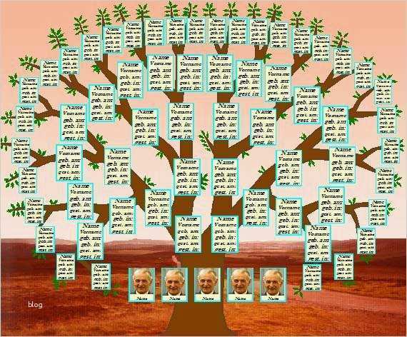 Ahnentafel Vorlage Kostenlos Schön Stammbaum Download