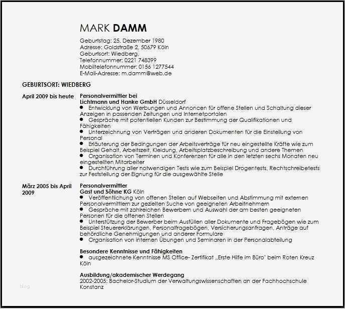 Akademischer Lebenslauf Vorlage Angenehm Nett Bester Akademischer Lebenslauf Fotos Ideen
