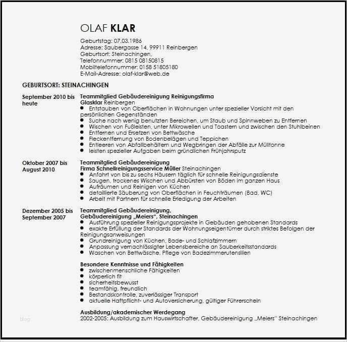 Akademischer Lebenslauf Vorlage Cool Lebenslauf Teammitglied Restaurant Bar Muster